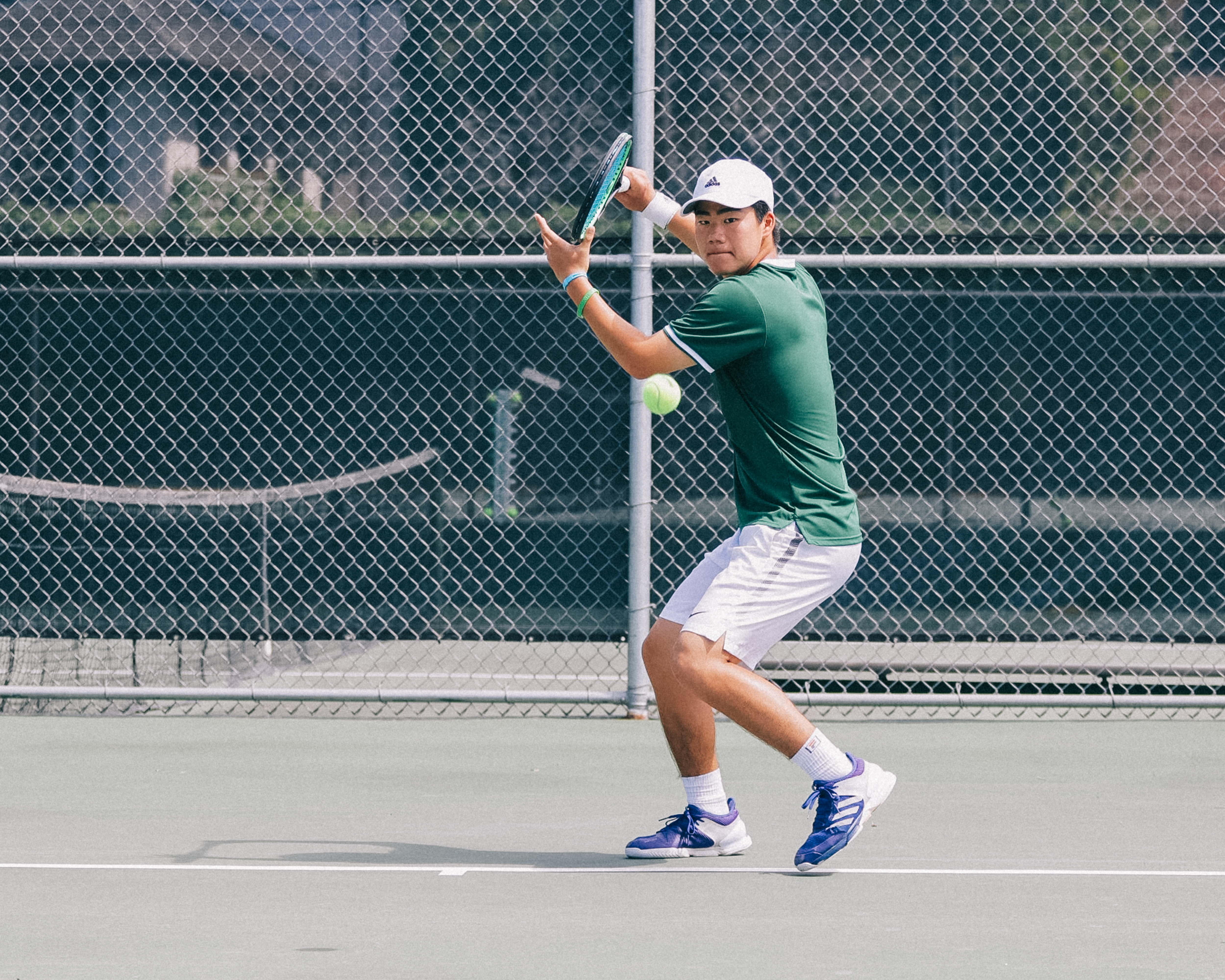 Reyn Miyagawa coaching tennis